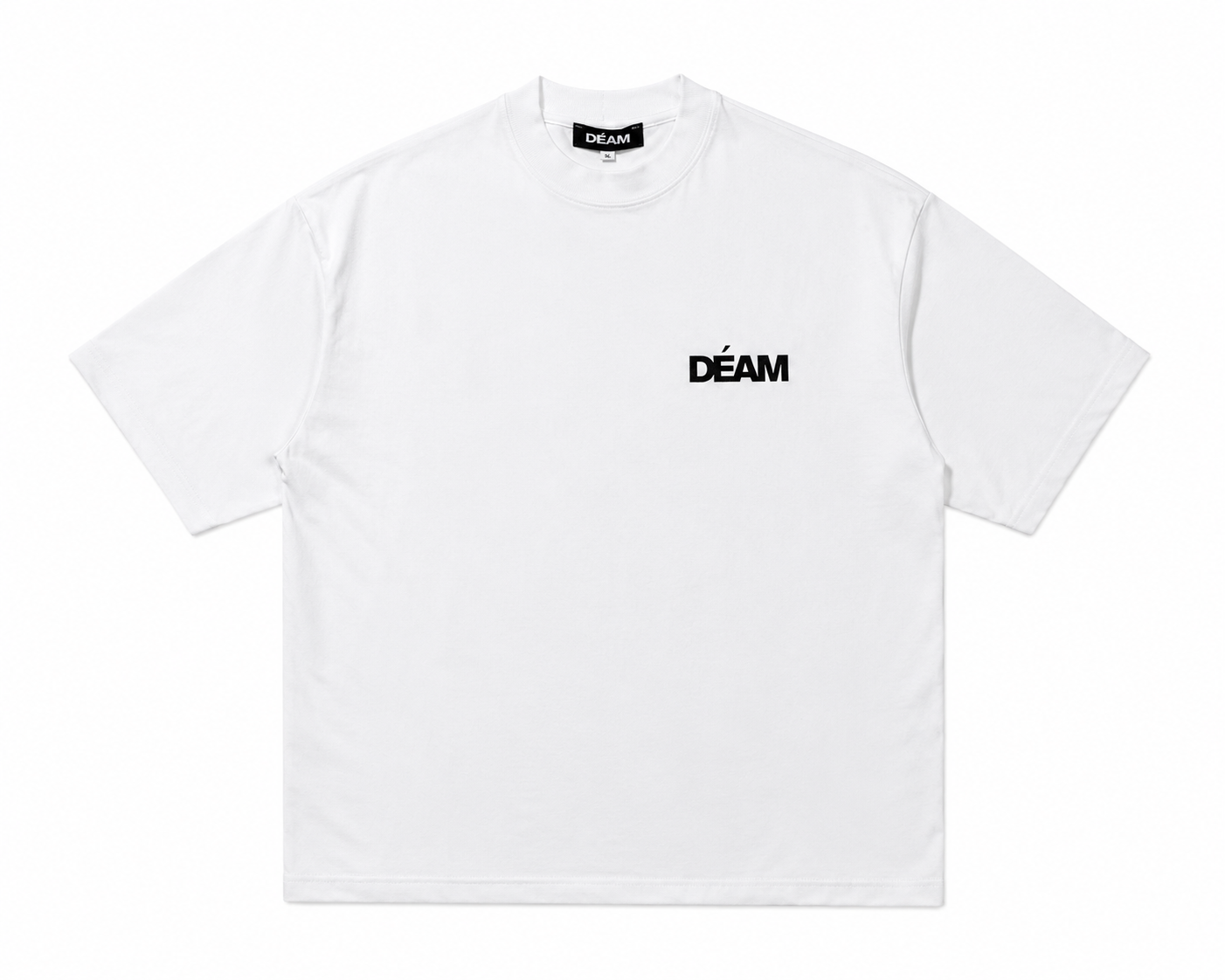 DEAM COTTON TSHIRT WITH LOGO PRINT