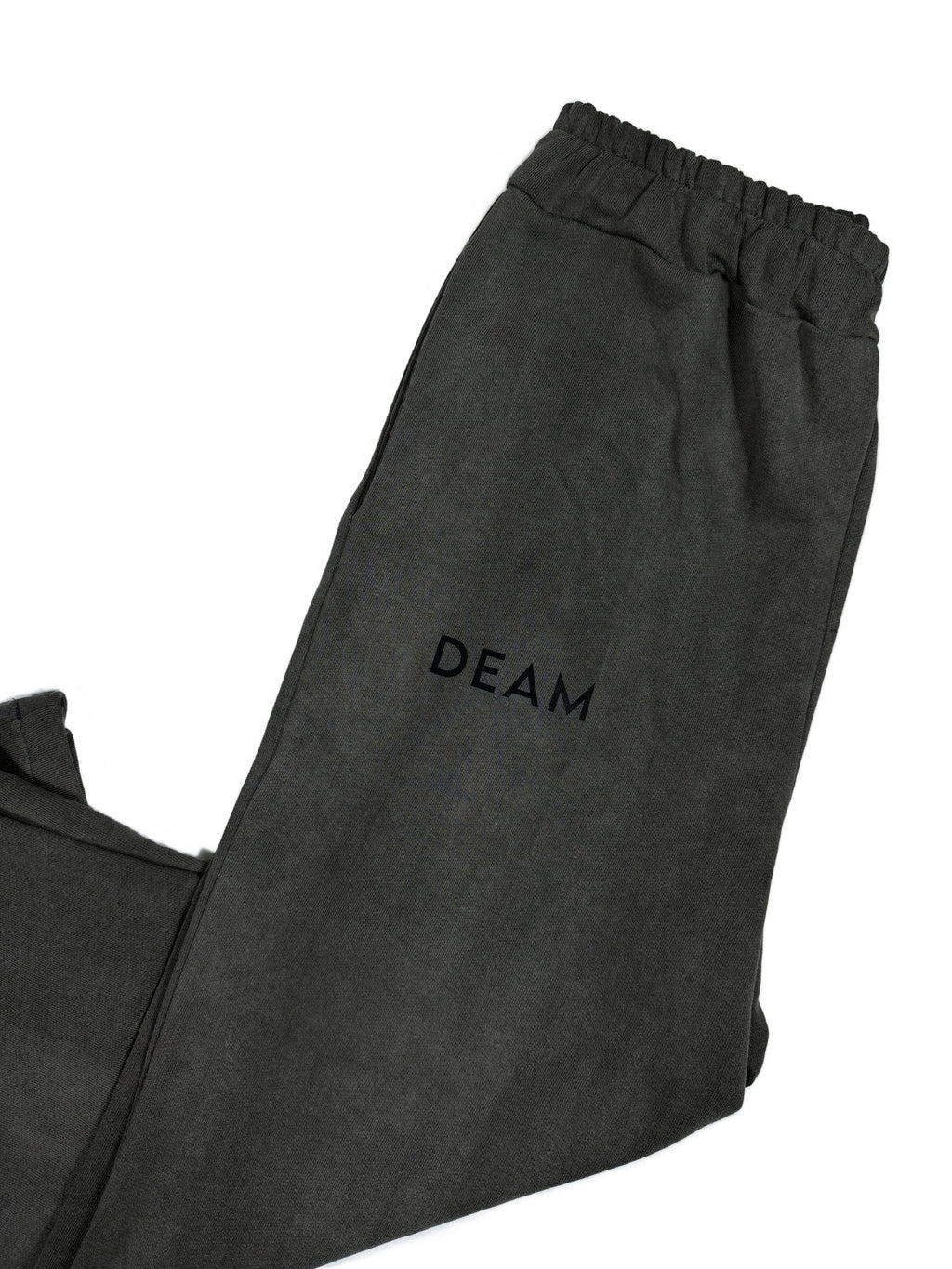 DEAM BAGGY STRAIGHT-LEG SWEATPANT GRAY DELAVE WITH PRINT