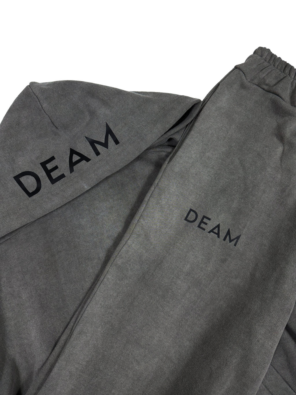 DEAM GRAY DELAVE TRACKSUIT COTTON WITH PRINTS