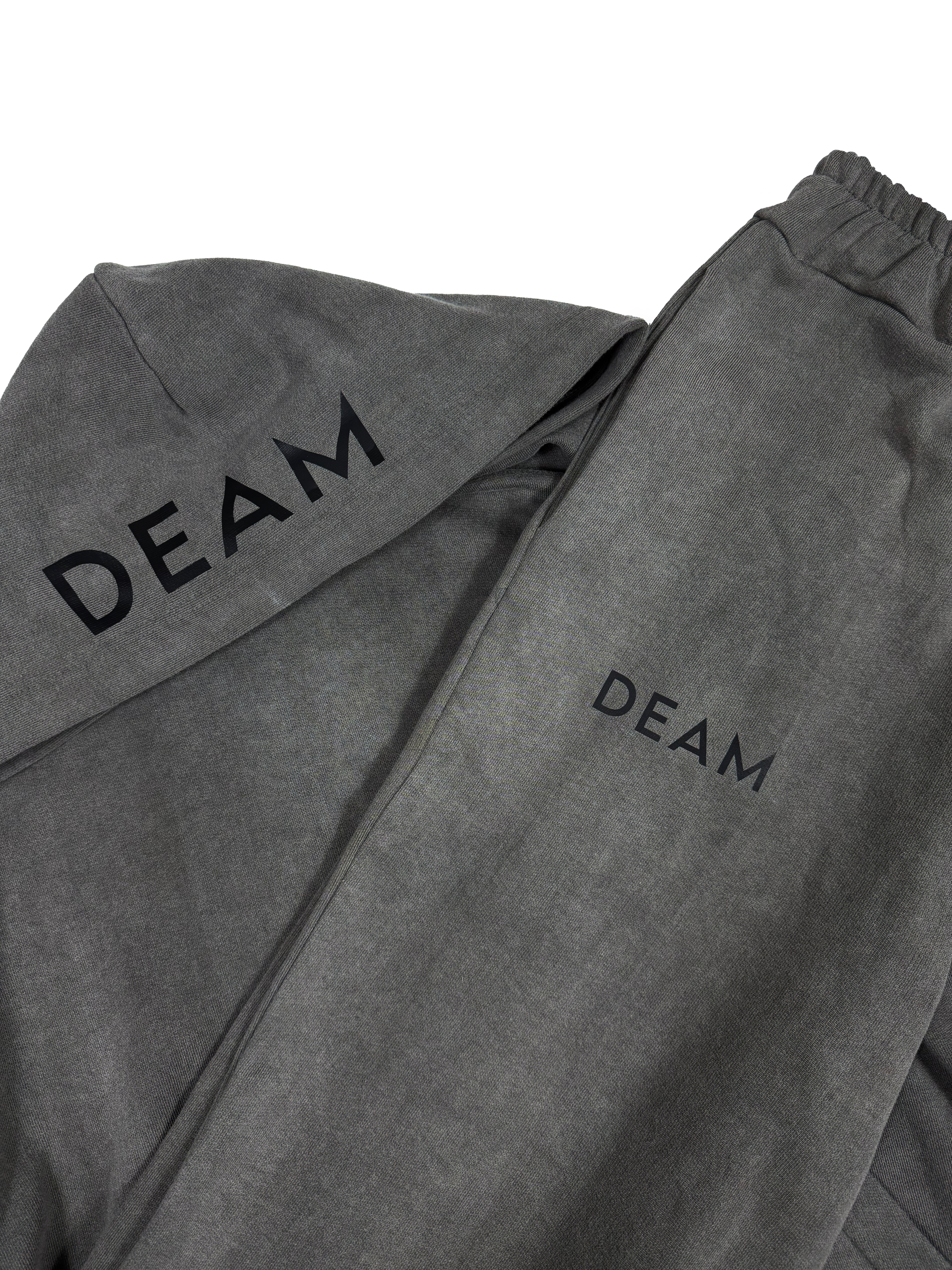 DEAM GRAY DELAVE TRACKSUIT COTTON WITH PRINTS