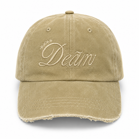 DEAM VINTAGE SAND DISTRESSED CAP