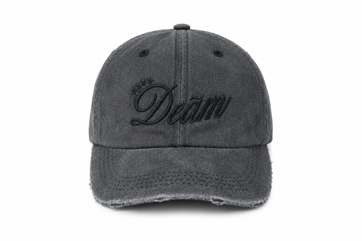 DEAM VINTAGE CHARCOAL DISTRESSED CAP