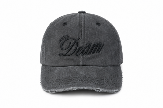 DEAM VINTAGE CHARCOAL DISTRESSED CAP