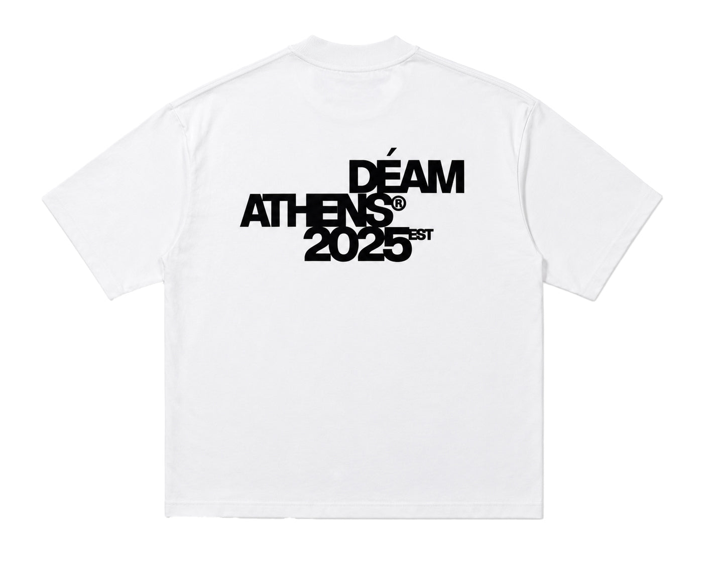 DEAM COTTON TSHIRT WITH LOGO PRINT