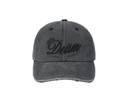 DEAM VINTAGE CHARCOAL DISTRESSED CAP