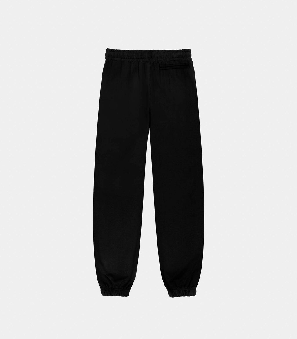 DEAM SWEATPANT WITH PRINT ORGANIC BLACK