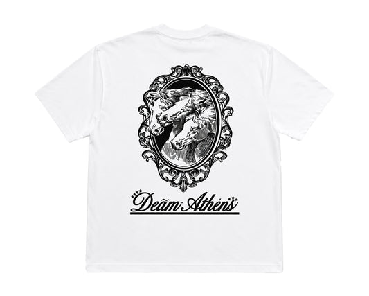 DEAM HORSE CREST COTTON T-SHIRT